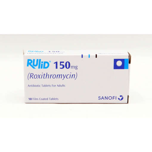 Picture of Rulid 150mg Tab 10x1s